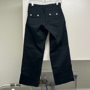 Banana Republic Stretch Ladies Cropped Cargo Pants